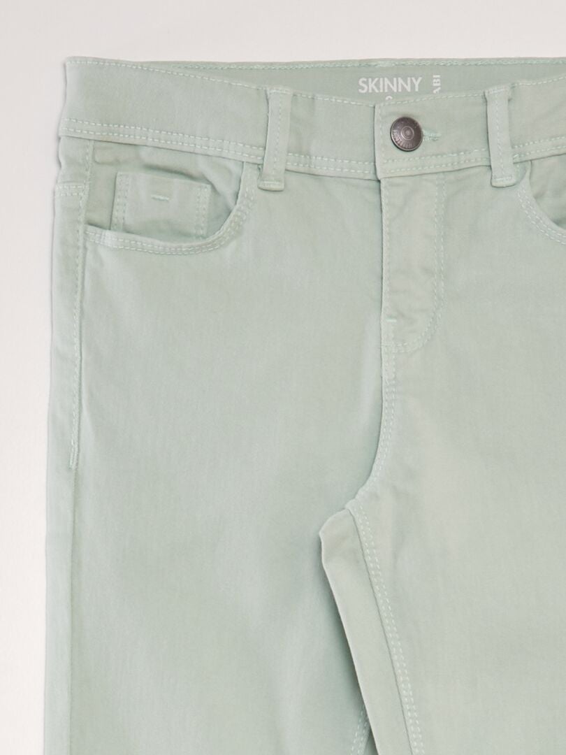 Pantalones ajustados - AZUL