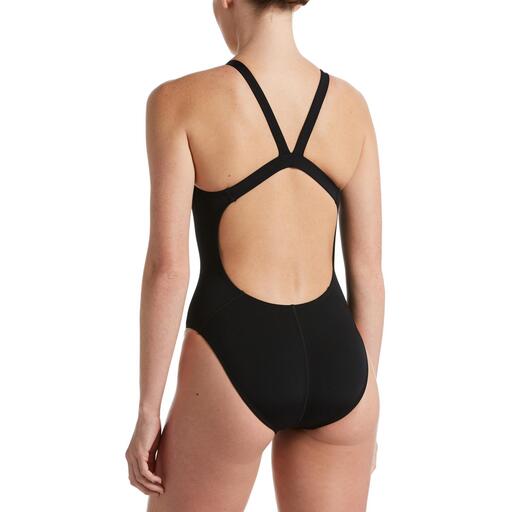 Bañador De Natación Poly Solid Fastback Nike