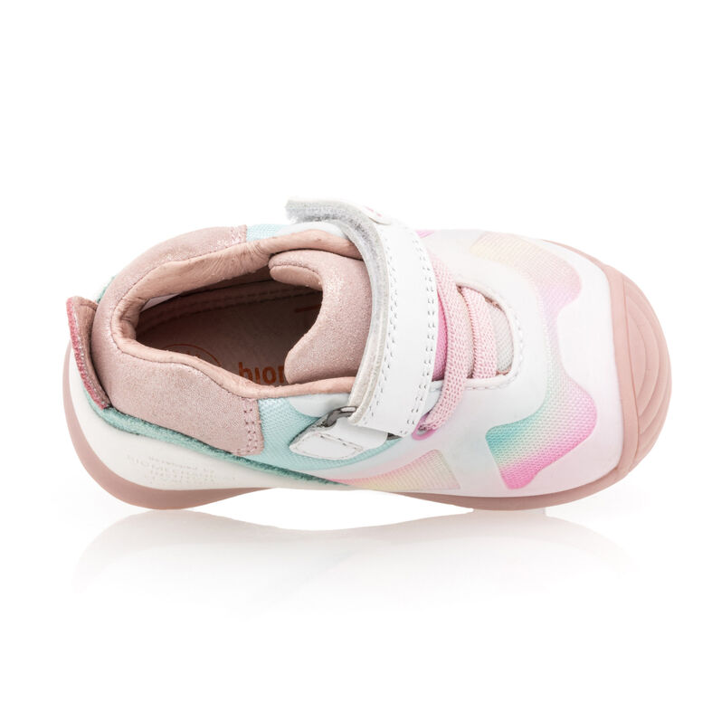 Botines/botas blancas para bebé niña