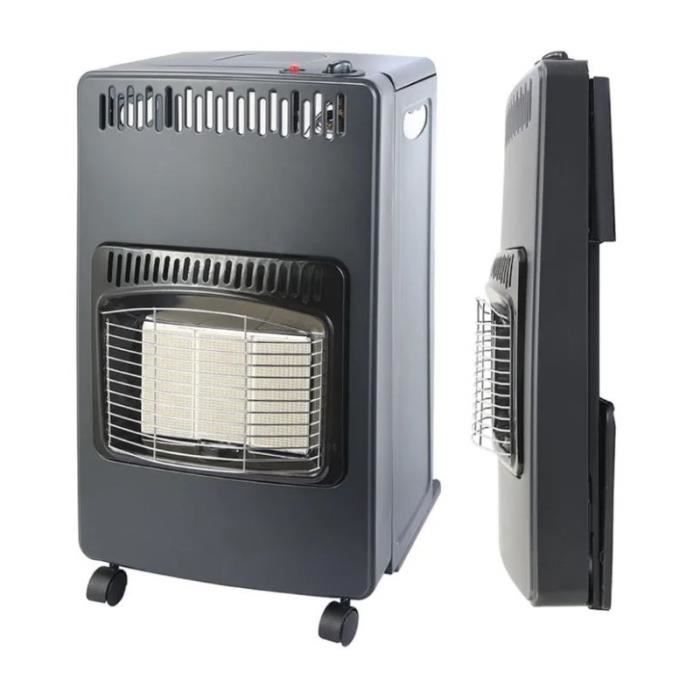 Cocina de gas infrarroja plegable de 4200 W - Suinga - Slim Comfort - Gris