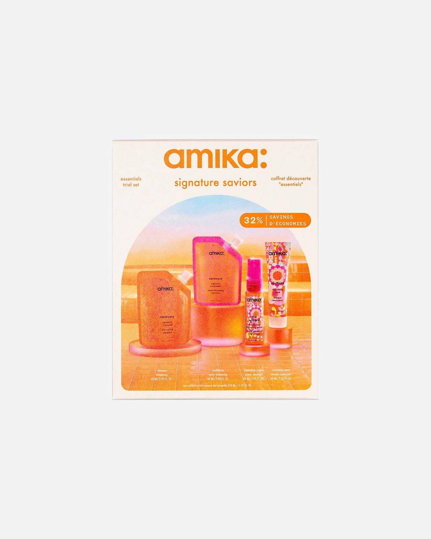Amika šampon za kosu Signature Savors Routine Probni set – 1 komad