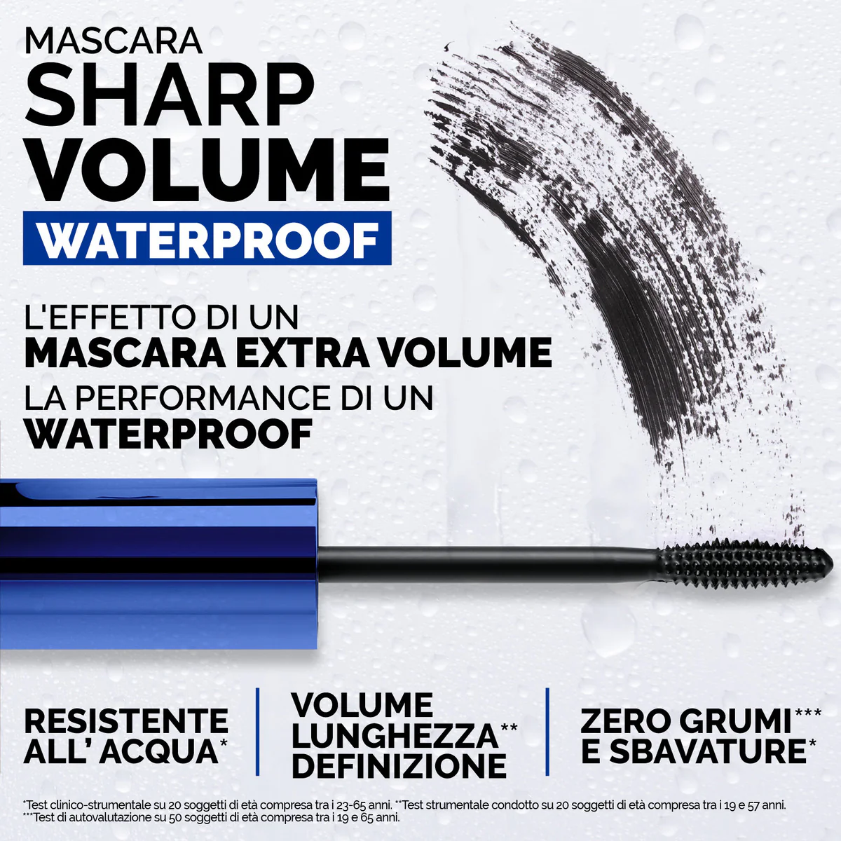 Occhi SHARP VOLUME WATERPROOF - Mascara Waterproof