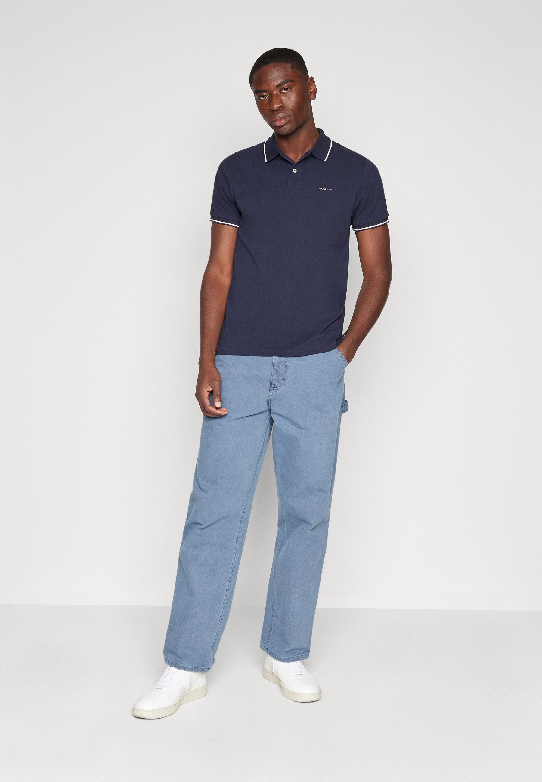 Polo GANT - bleu soir
