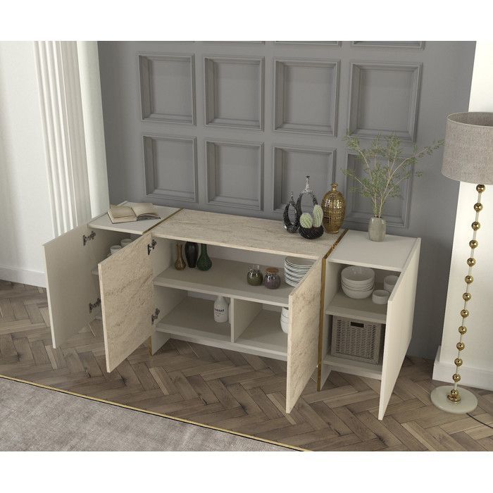 Houten dressoir 