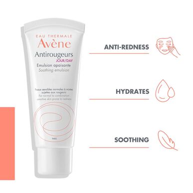 Avène Antirougeurs DAY Καταπραϋντικό Γαλάκτωμα για Μικτή Επιδερμίδα SPF 30 40 ml