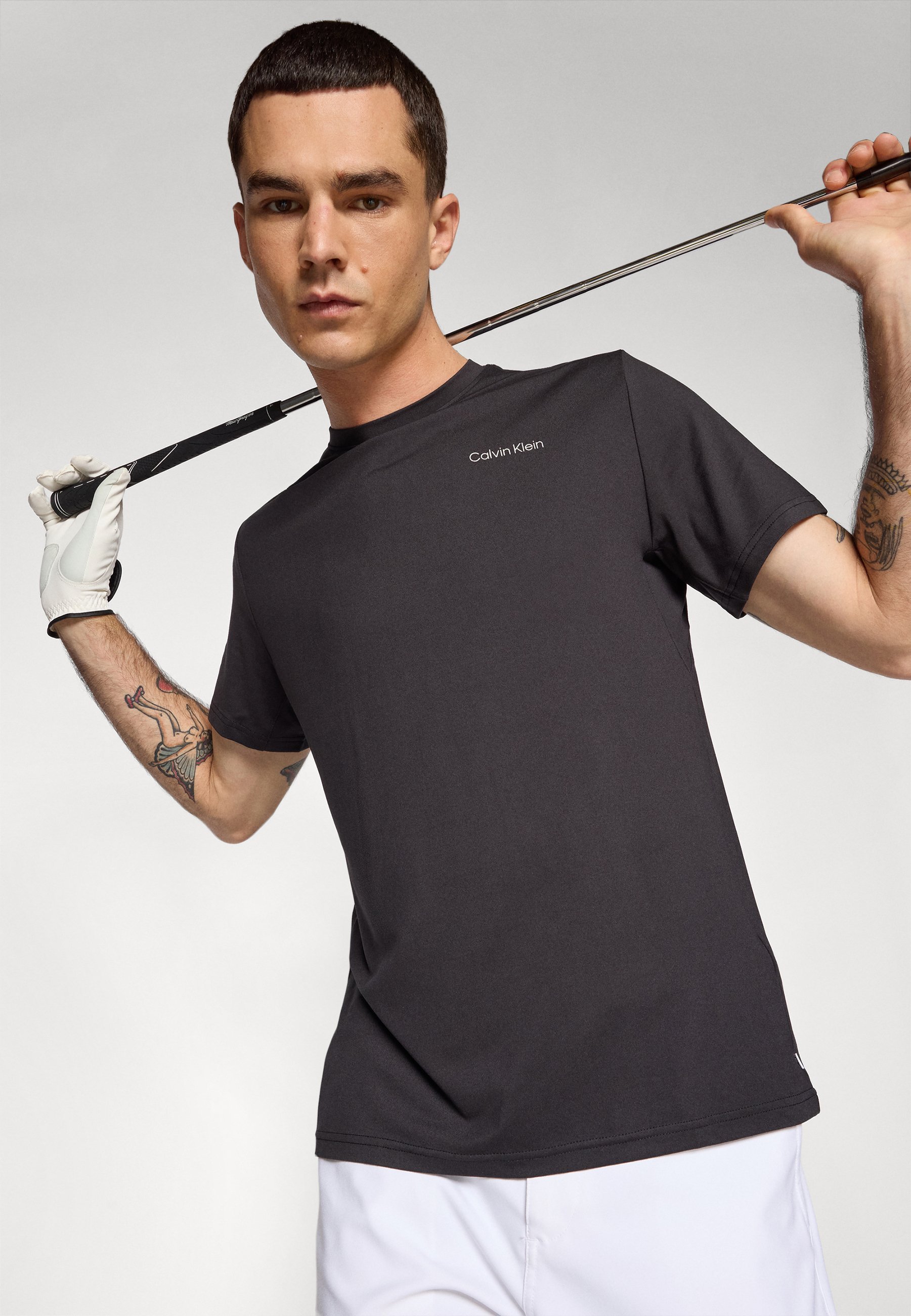 Calvin Klein Golf NEWPORT T-shirt - Sport T-shirt - zwart