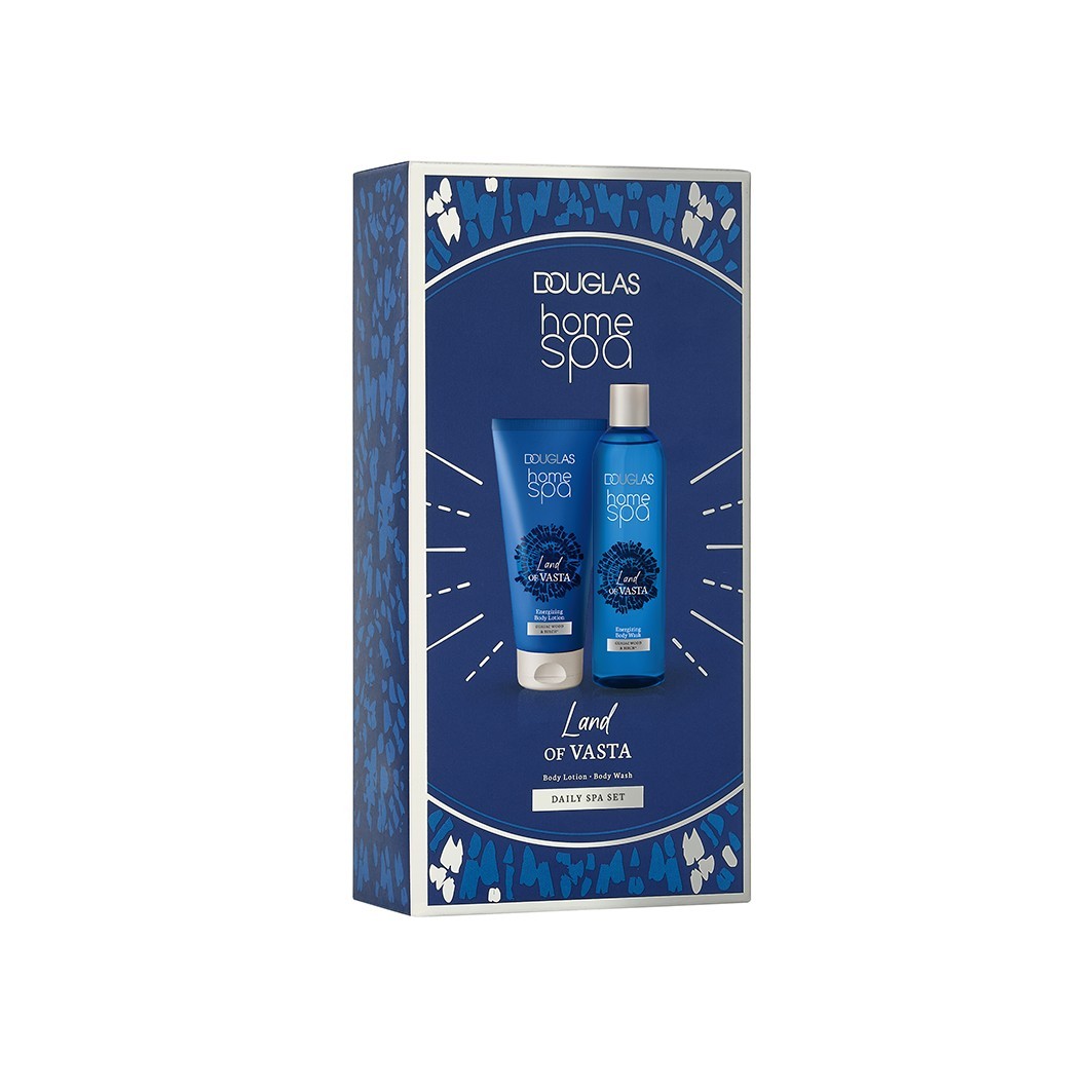 „Douglas Collection“ kūno priežiūros rinkinys „Home Spa Land of Vasta“ kasdienio SPA rinkinys – 1 dalis