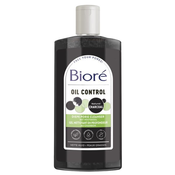 Bioré sredstvo za dubinsko čišćenje pora s aktivnim ugljenom 200 ml - Nečista koža