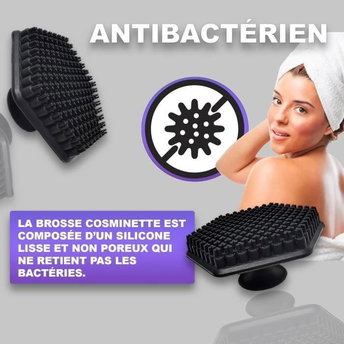 2er-Set Peeling-Reinigungsbürsten für das Gesicht – für Frauen und Männer – für Körper und Gesicht – für empfindliche Haut – antibakteriell