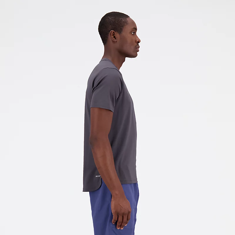 Impact Run AT N-Vent T-shirt met korte mouwen voor heren - BLACKTOP
