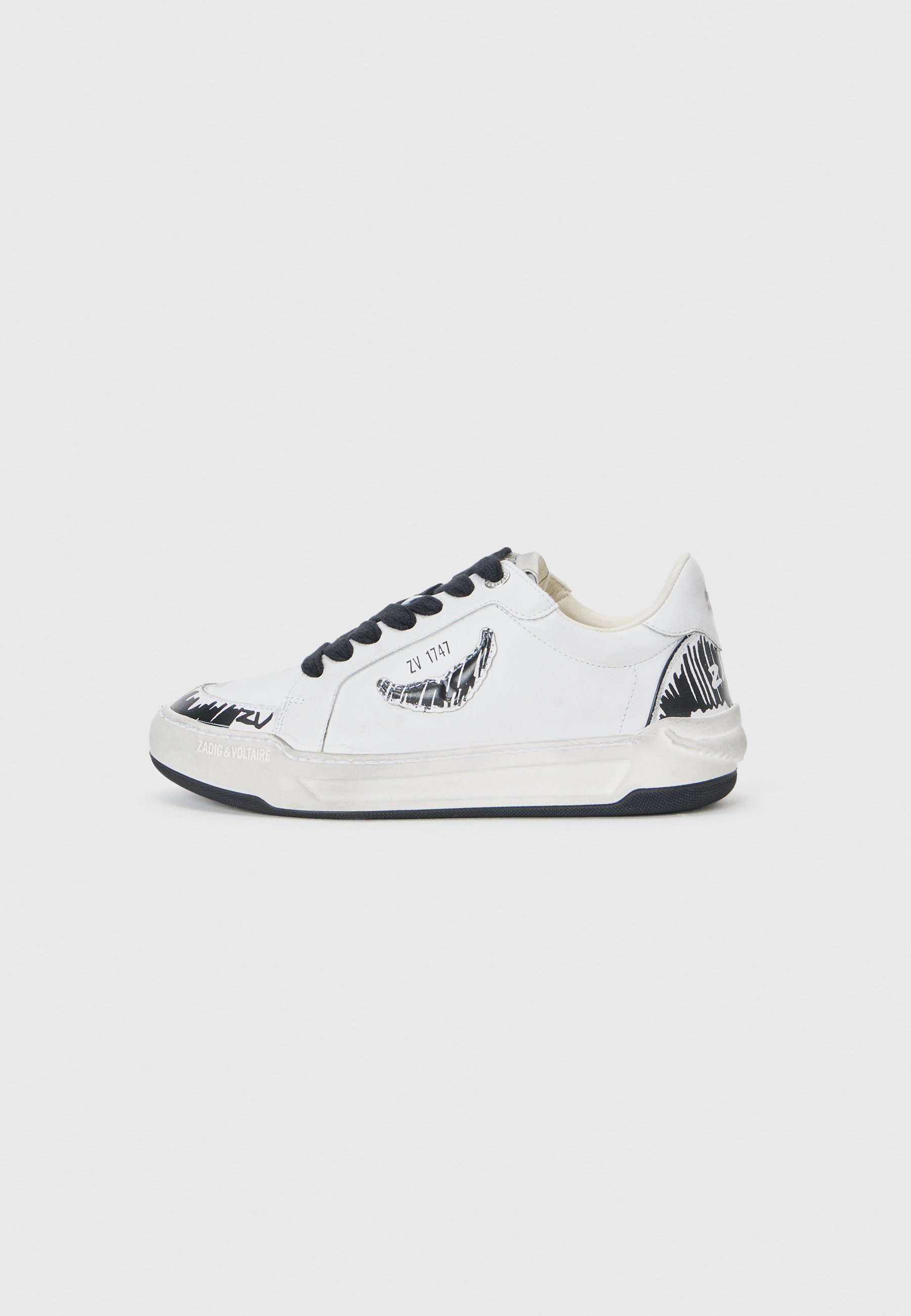 Zadig & Voltaire FLY WINGS SMOOTH - Sneakers - wit