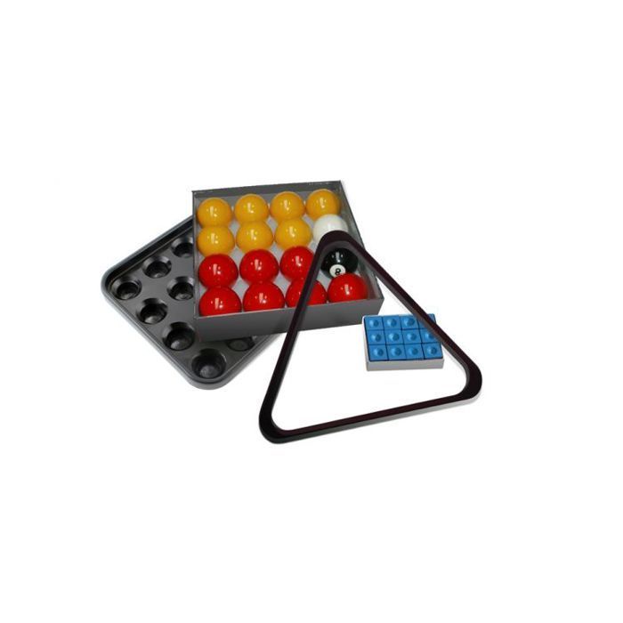 Pack billes billard pool en résine - Pool - Rendez-Vous Déco
