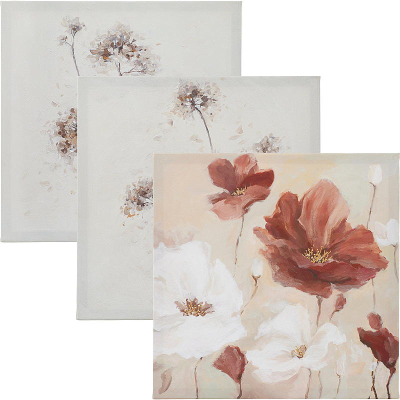 Canvastavla 40x40 cm Flory