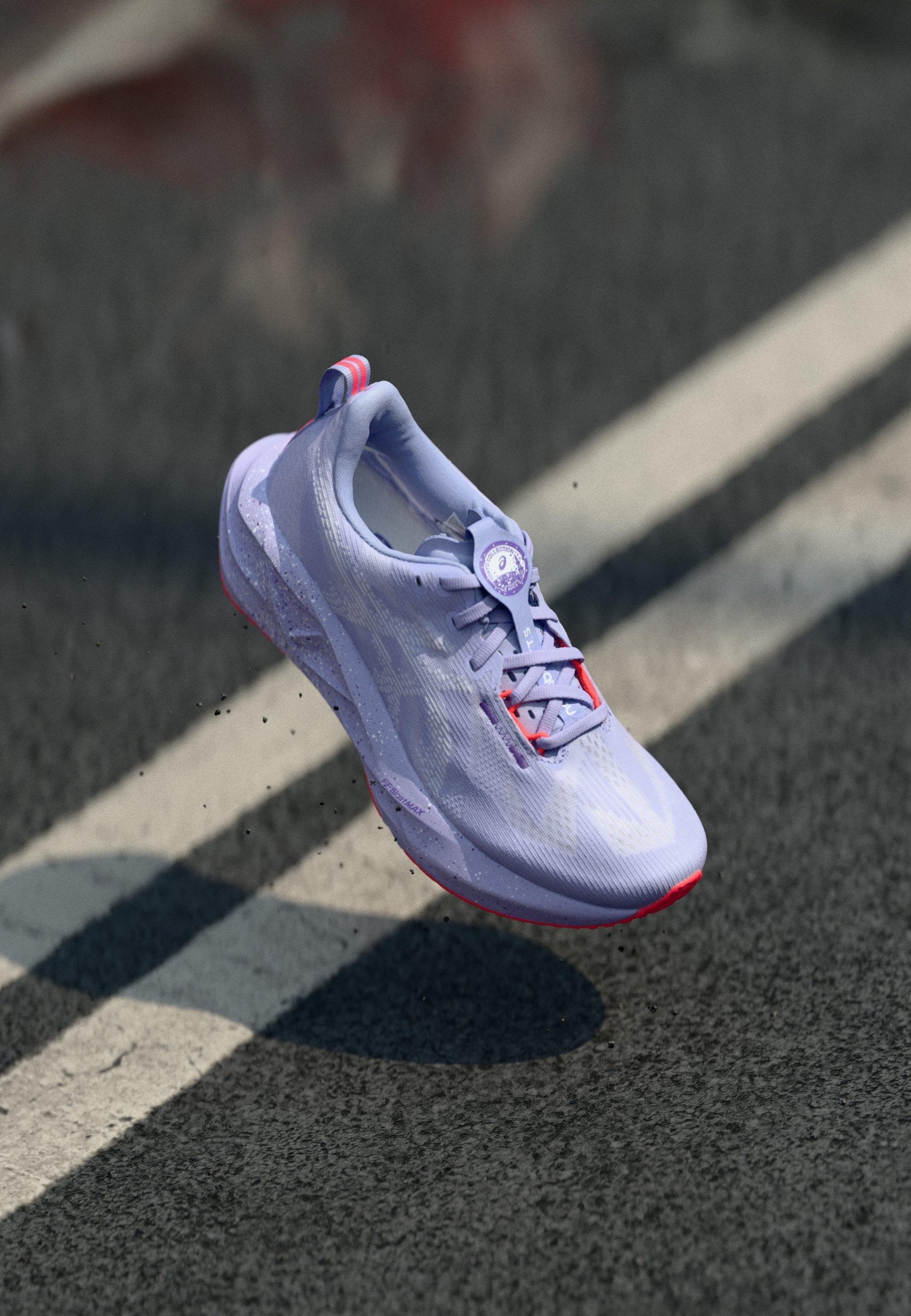 ASICS NOVABLAST TOKYO - Scarpe da corsa su strada - viola vapor/edo