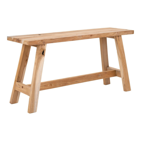 ŁAWKA Barcelona naturalna Z DREWNA TEKOWEGO 45 cm