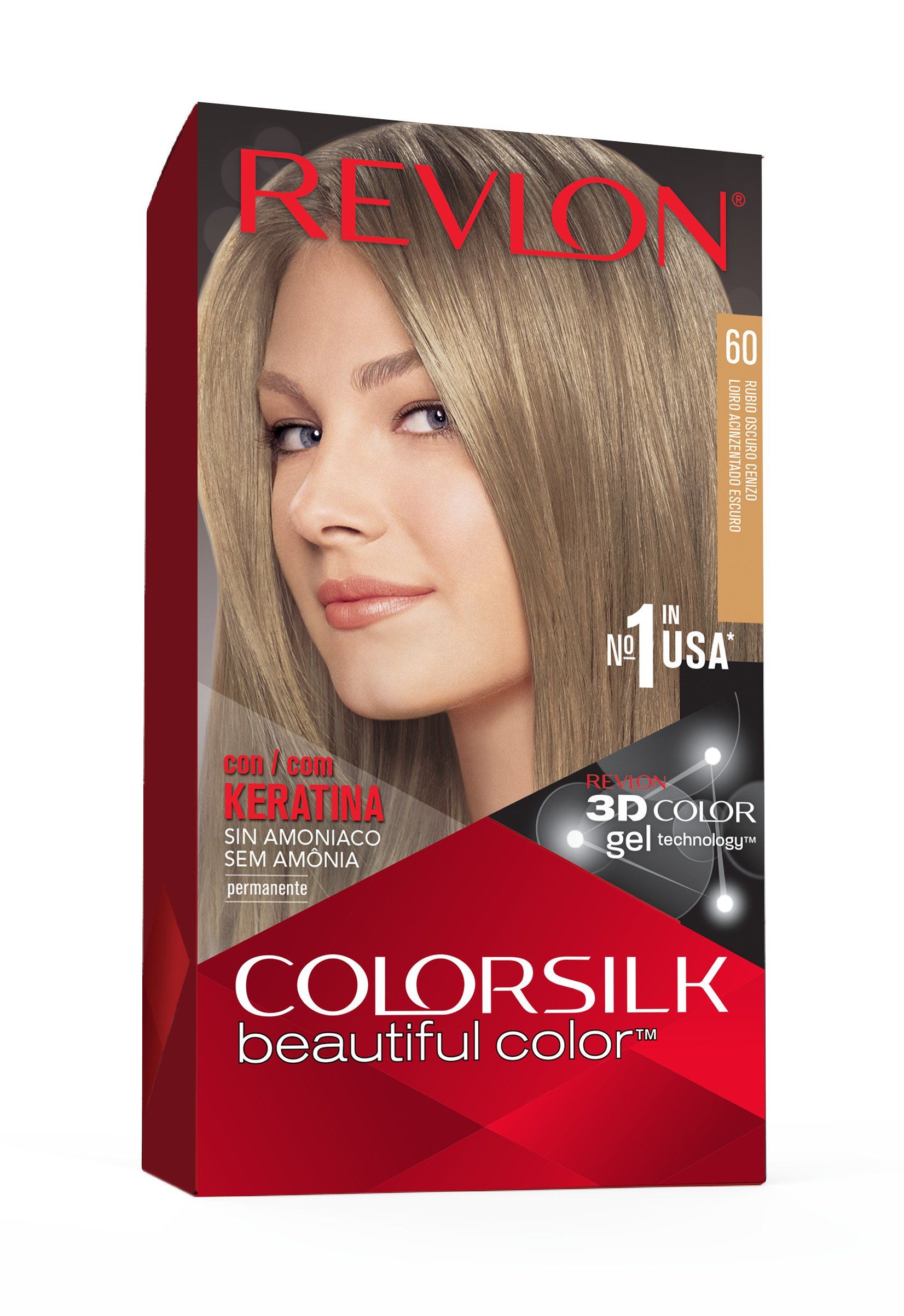 „Colorsilk“ plaukų dažai be amoniako Plaukų dažai