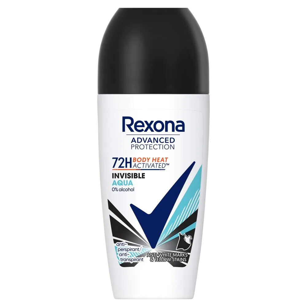 Rexona Roll-on Invisible Aqua 50 ml