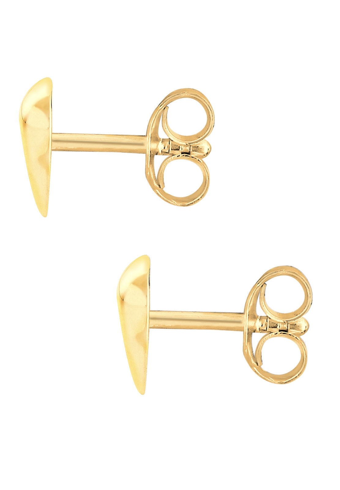Elli Femme Boucles d'Oreilles Tendance Coeur Motif en 925 Sterling