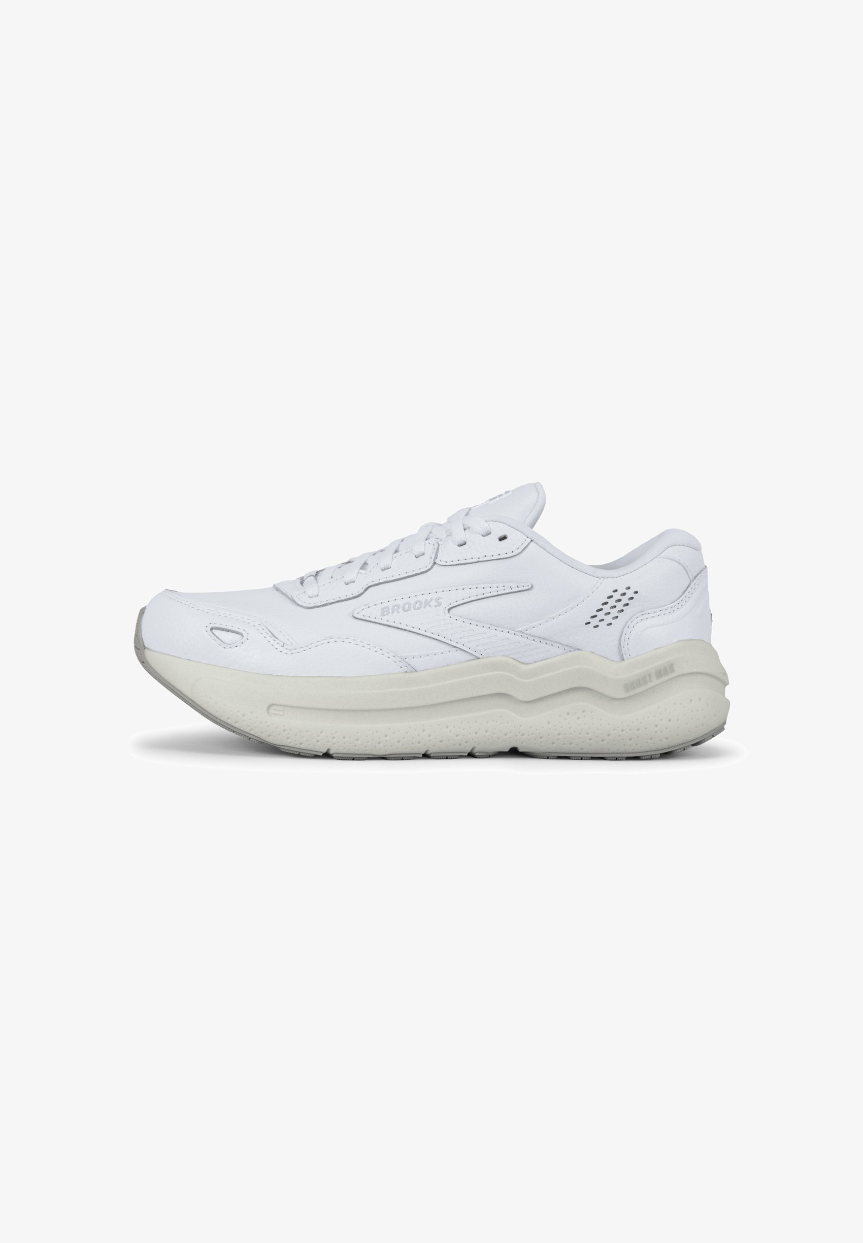 Brooks GHOST MAX L - Scarpe da ginnastica da passeggio - bianco bianco