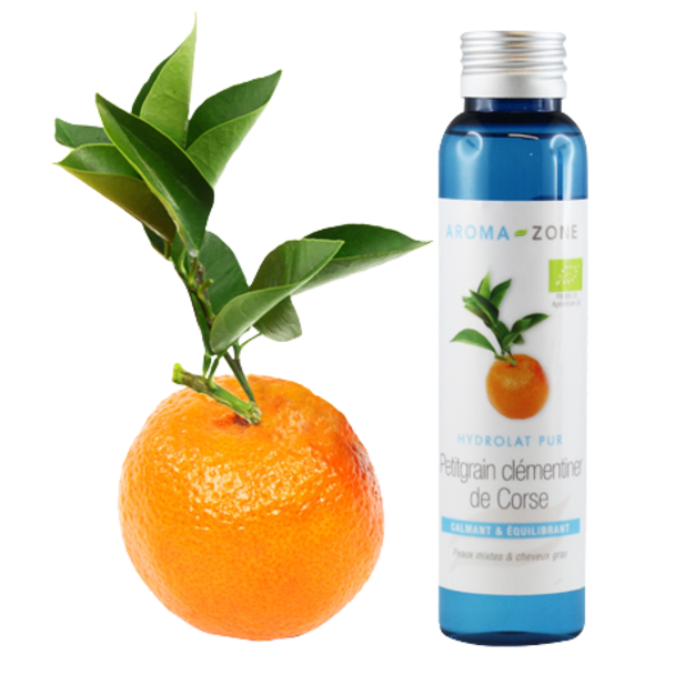 Hydrolat de Petitgrain Clémentinier de Corse BIO
