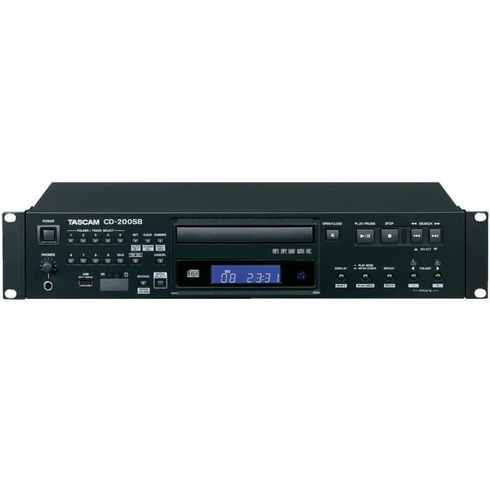 Lecteur CD-MP3 Tascam CD-200SB