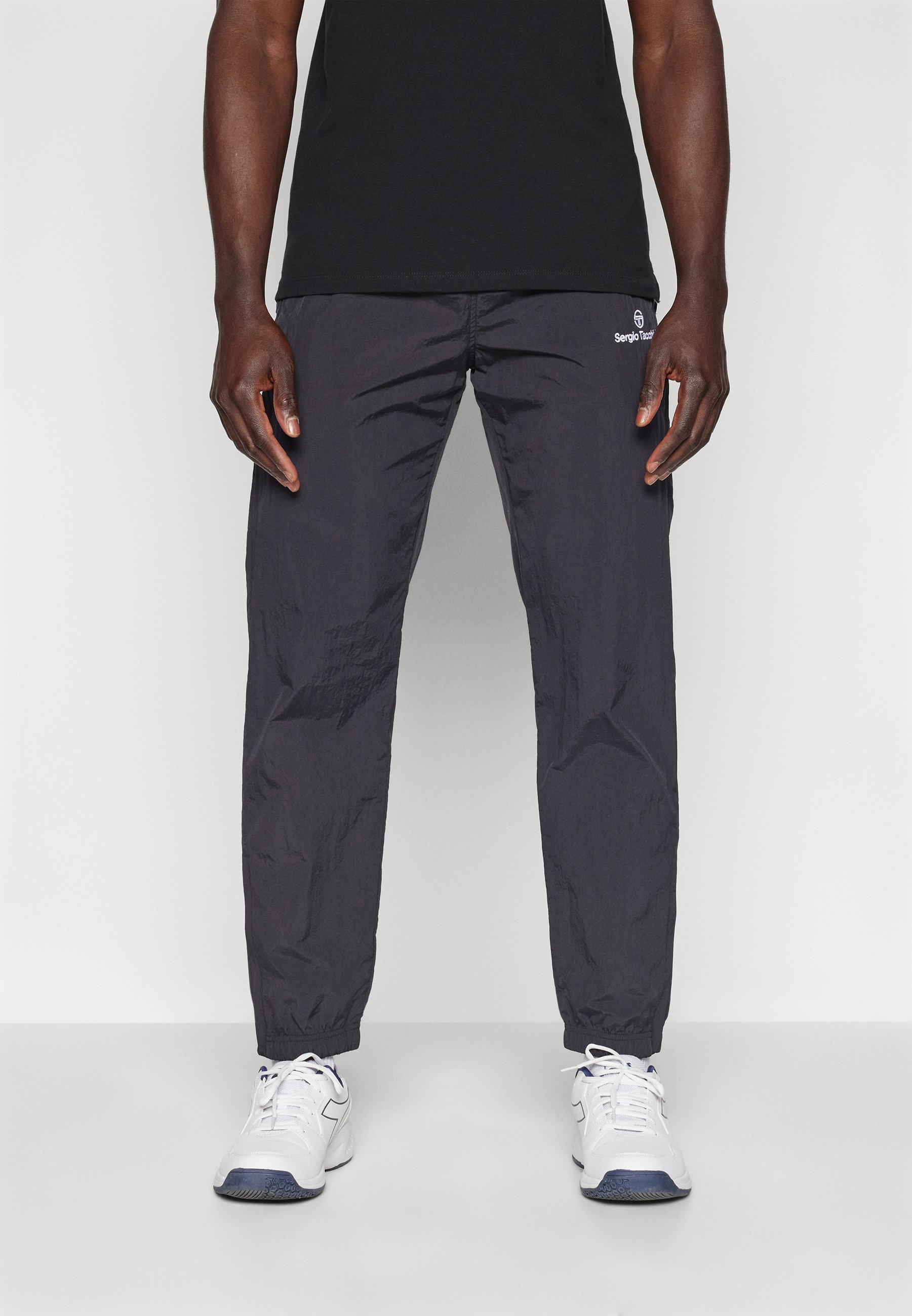 Sergio Tacchini NAYLA - Pantaloni della tuta - nero/bianco