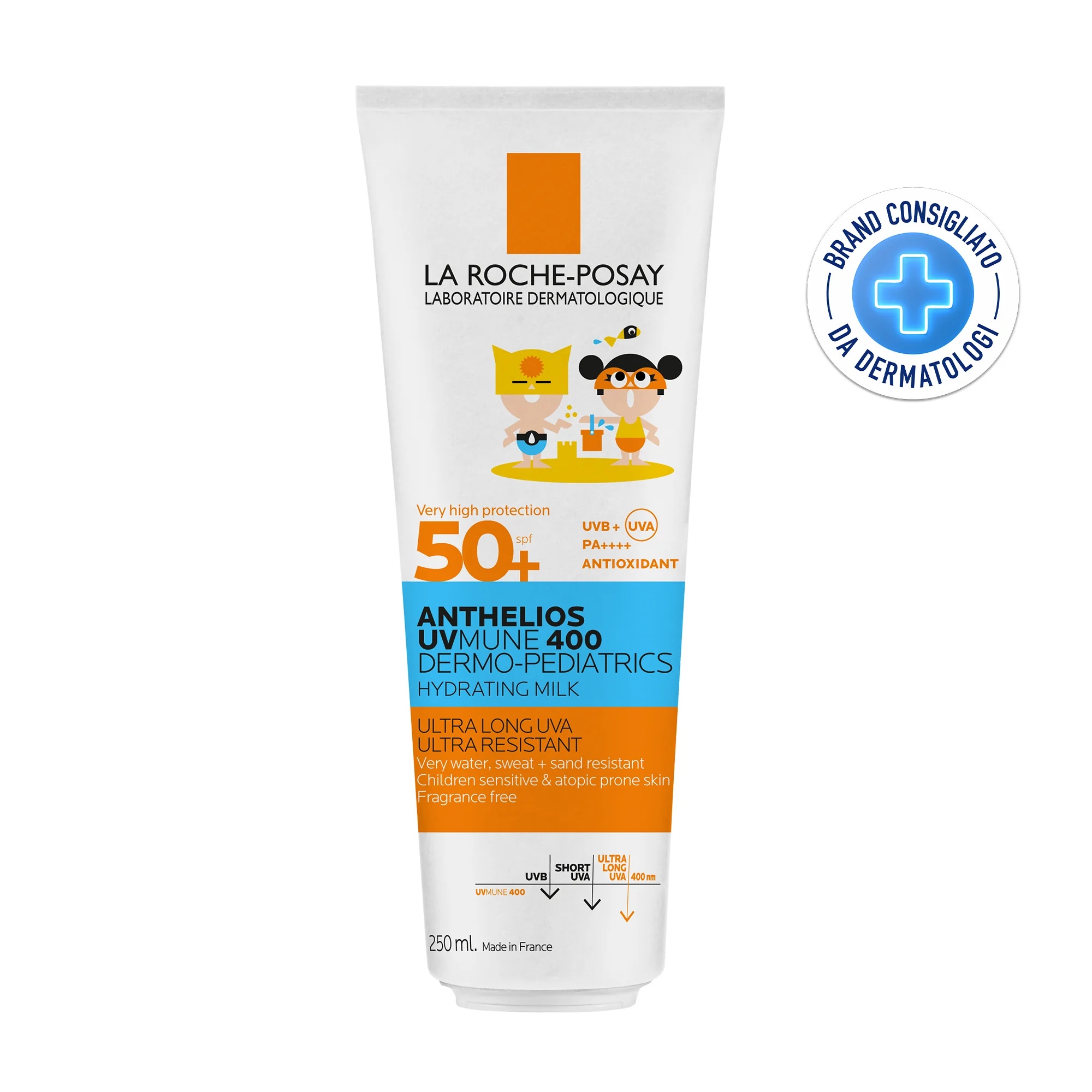 LA ROCHE POSAY La Roche Posay Anthelios Sun Milk Niños SPF50+ 250 ml Leche solar protectora