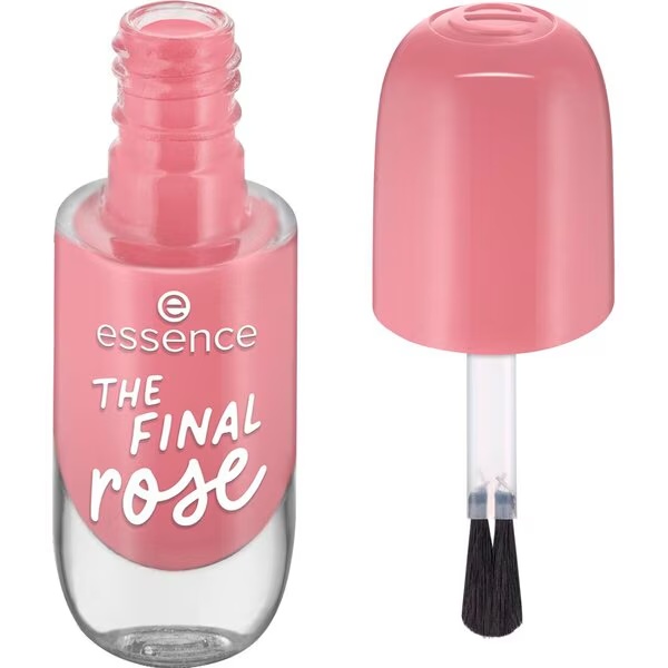 Essence gēla nagu laka 08 The Final Rose nagu laka 8 ml