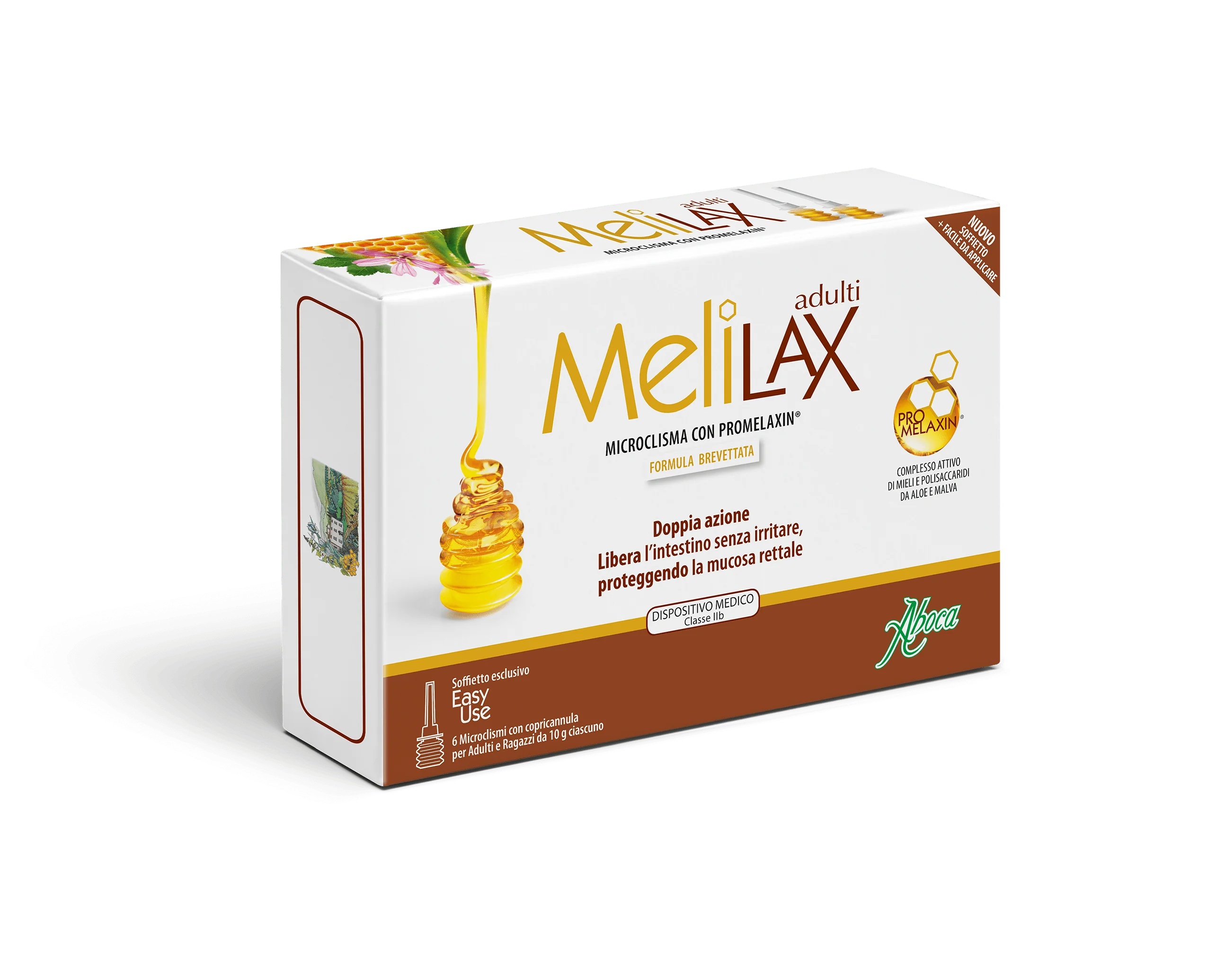 ABOCA Aboca Melilax Erwachsene 6 Mikroklistiere Verstopfung