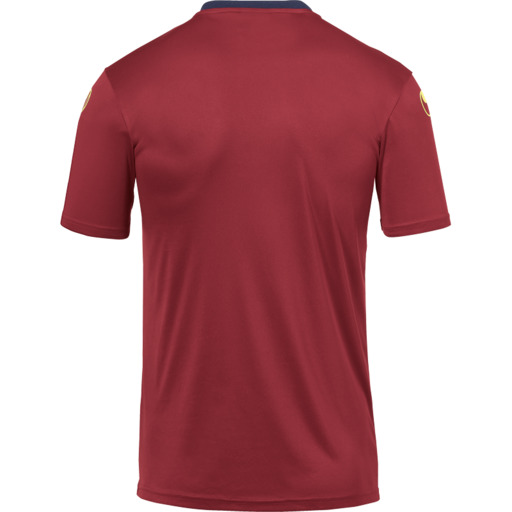 Offense 23 Poly Shirt Burdeos/azul Marino/amari Uhlsport