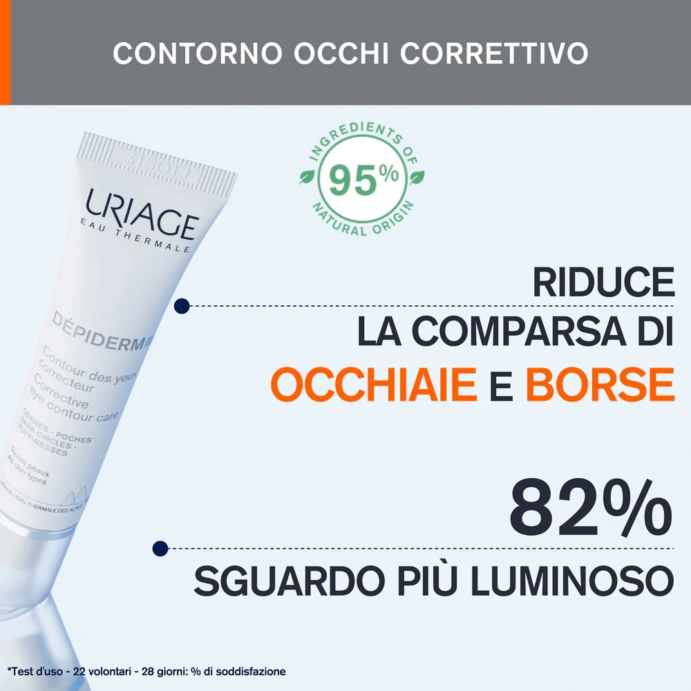 DÉPIDERM Contorno Occhi Depigmentante Illuminante Anti-macchie - Contorno occhi antirughe