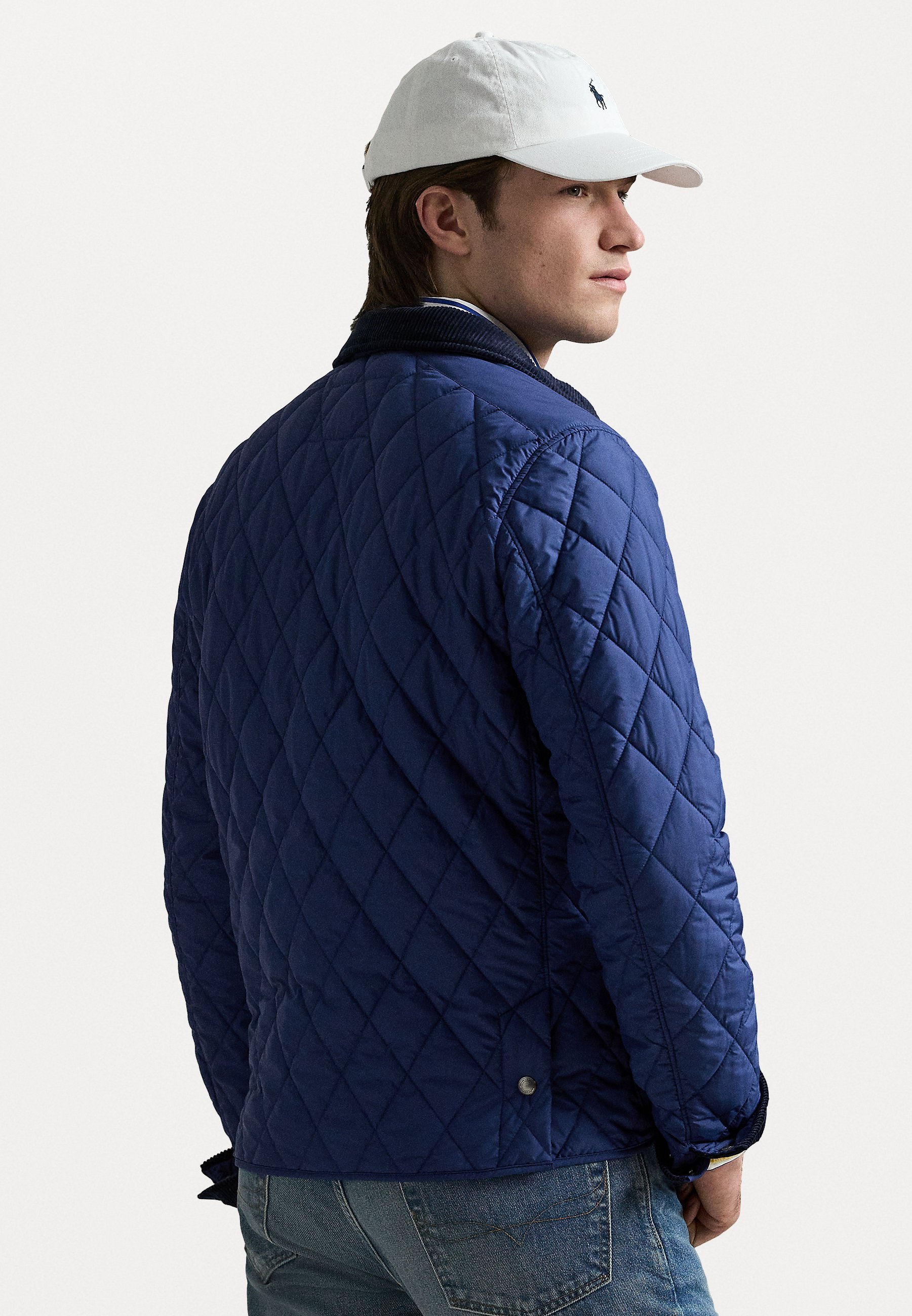 Polo Ralph Lauren THE BEATON GEWATTEERDE JAS - Lichte jas - Annapolisblauw