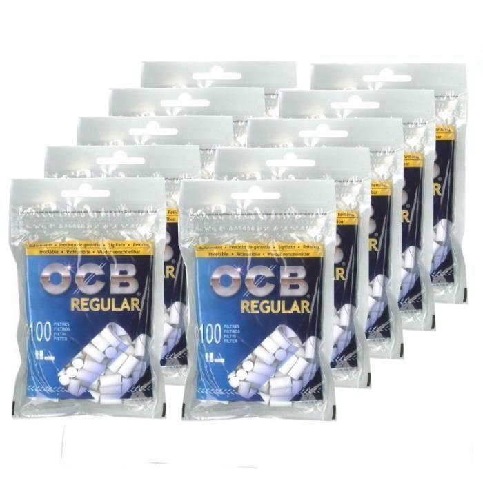 Confezione da 10 sacchetti filtro - OCB Regular