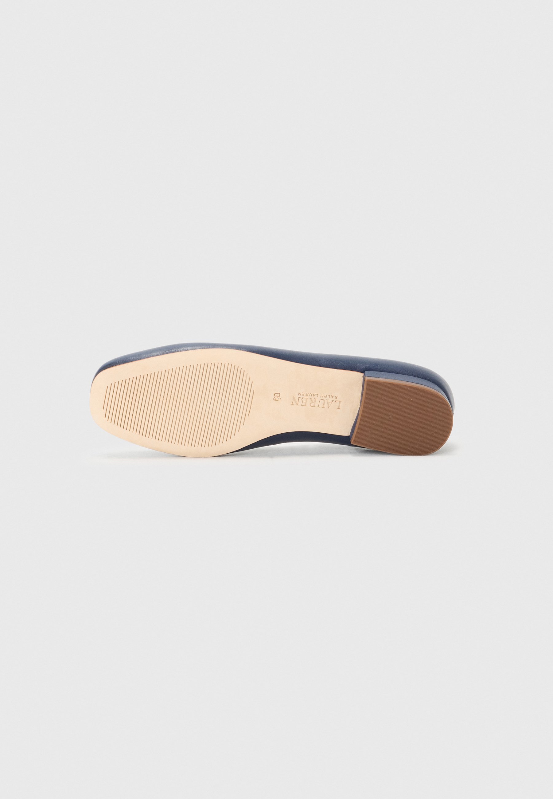 Lauren Ralph Lauren EMELLIE Ballerinas aus Nappaleder – elegantes Marineblau