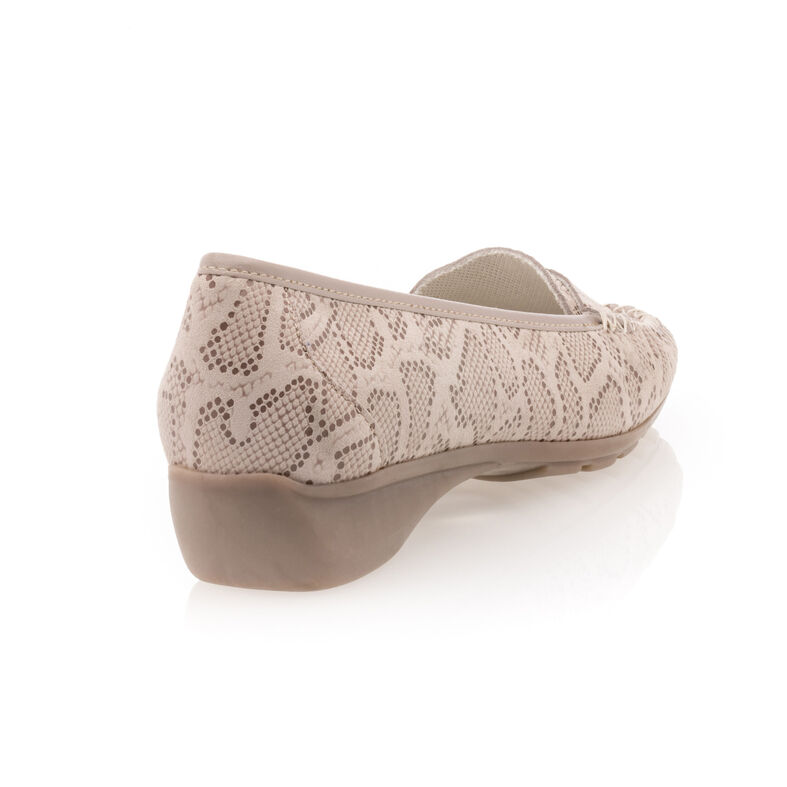 Damskie buty komfortowe beżowe