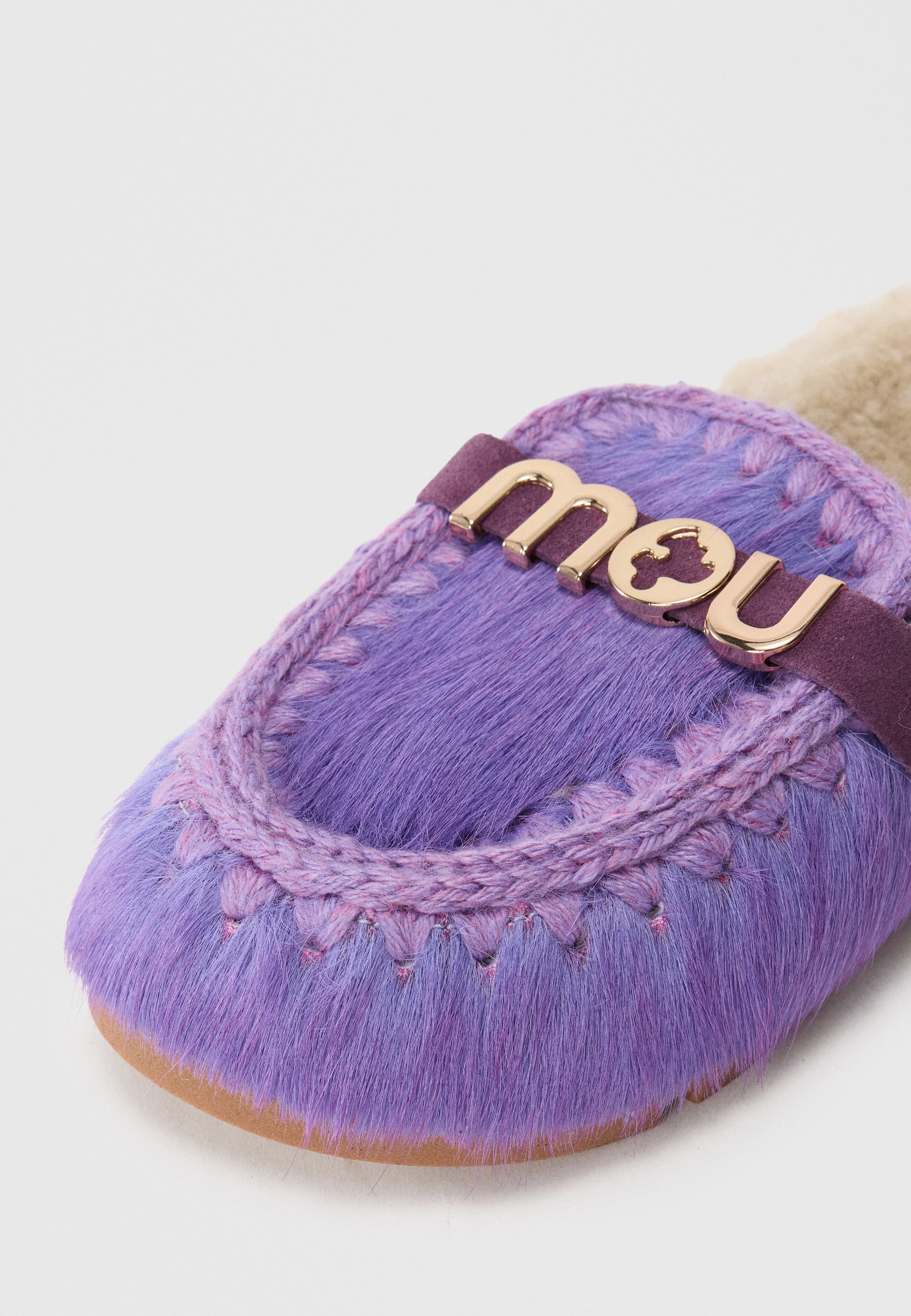 Pantoufles Mou - violettes