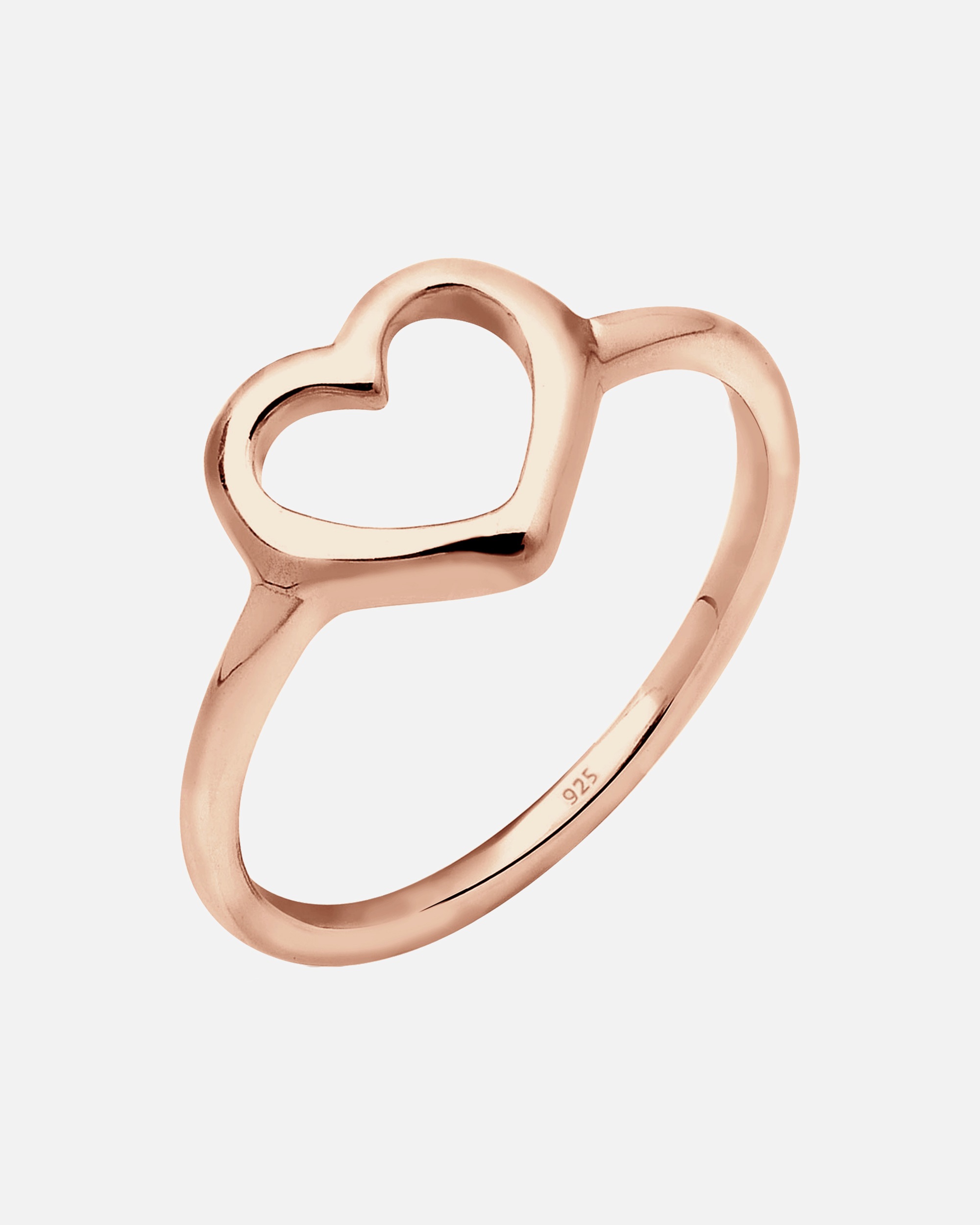 Elli Femme Coeur Découpé en Argent Sterling 925