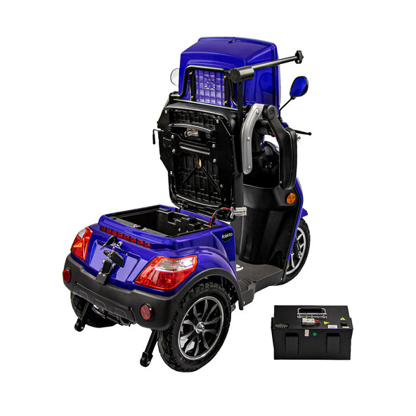 Ηλεκτρικό αυτοκίνητο E-Trike 25 V.3, μπλε