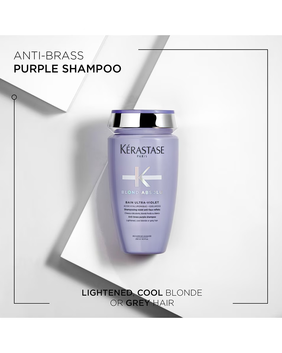 KÉRASTASE Blond Absolu Bain Ultra-Violet Purple Sampon pentru par blond