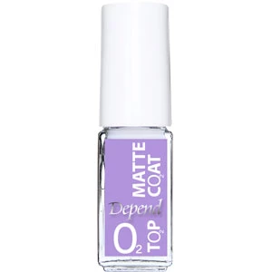 O2 nagų lako matinis viršutinis sluoksnis - Depend