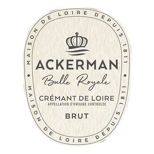 Ackerman Bulle Royale Brut - Crémant de Loire - 6x75cl