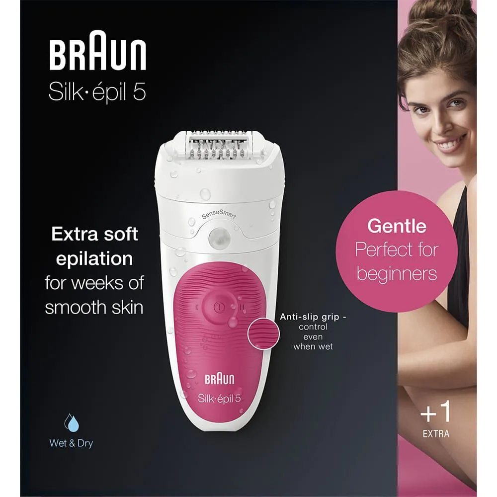 Braun SES 5500 Leg Epilators SES 5500 Box