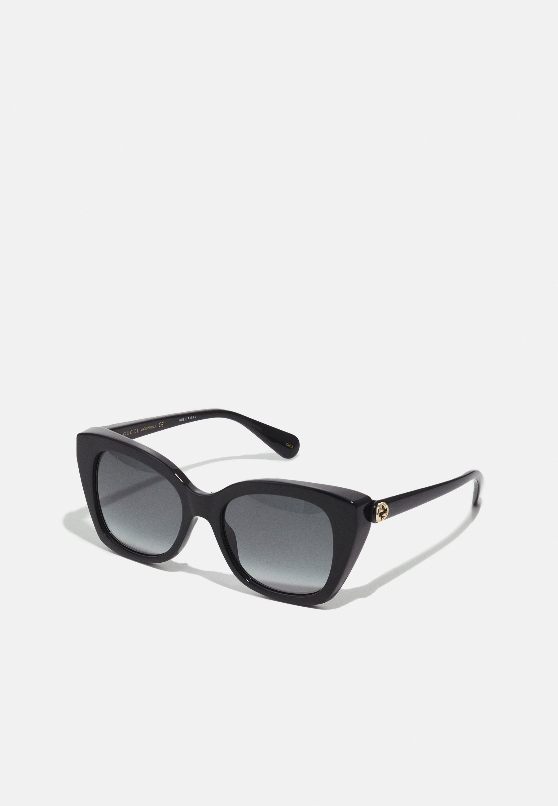 Gucci GG Cat-Eye Acetaat Zonnebril - Zonnebril - zwart/grijs