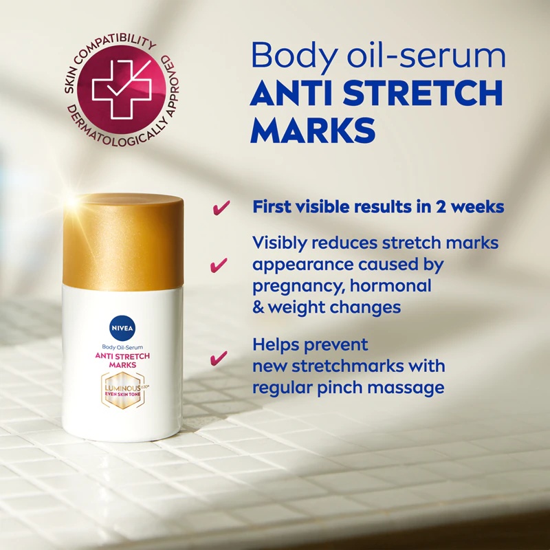 NIVEA Luminous 630 oljni serum proti strijam