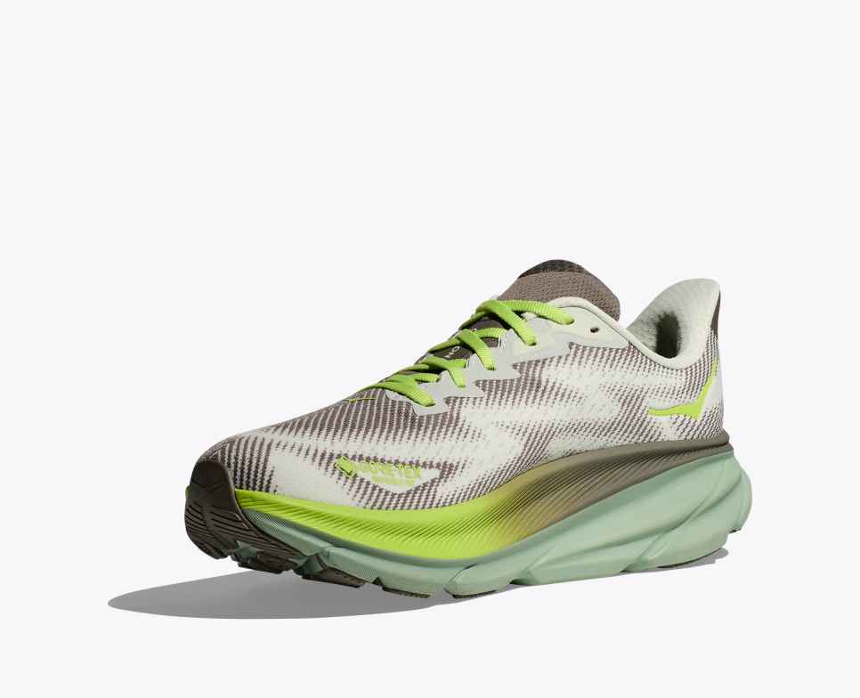 HOKA Clifton 9 GORE-TEX Slate/Aloe Vera