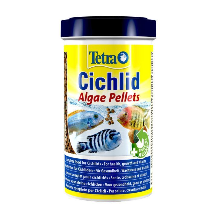 Alimento completo - Tetra - Algas para cíclidos - Menos de 1 kg - Fórmula bioactiva - Para cíclidos