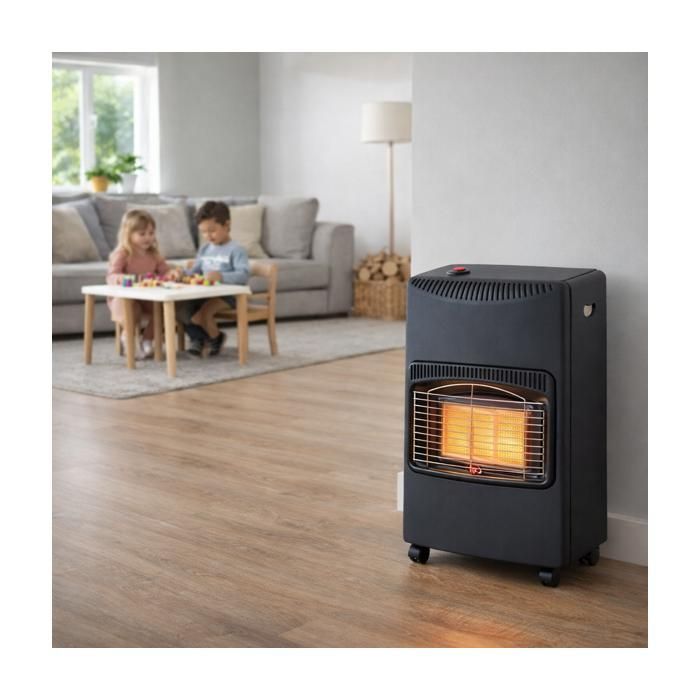Poêle à gaz Niklas infrarouge Nova 4200 W 3 éléments 42 x 38 x 73 cm