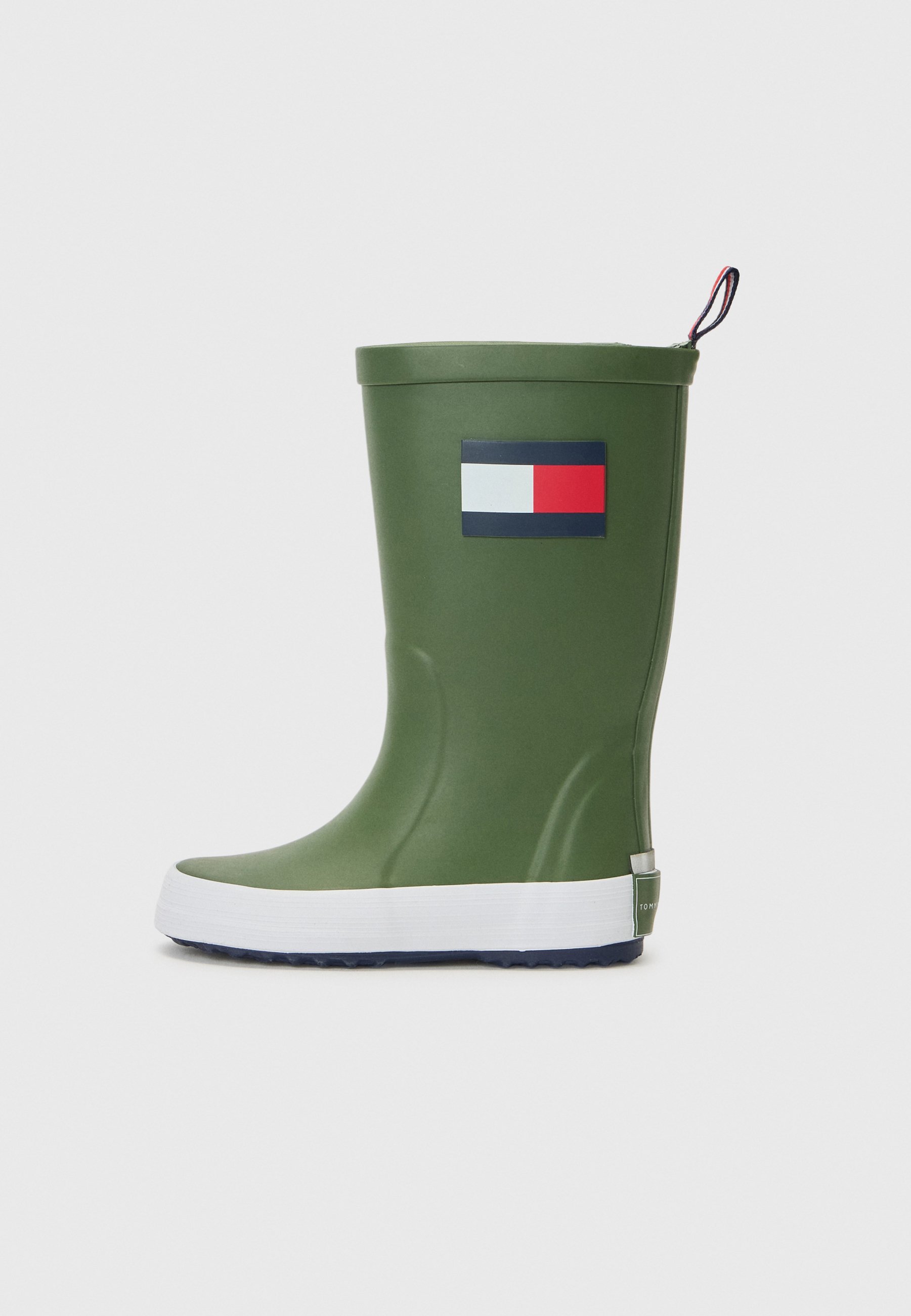 Tommy Hilfiger RUDY - Regenlaarzen - militair groen