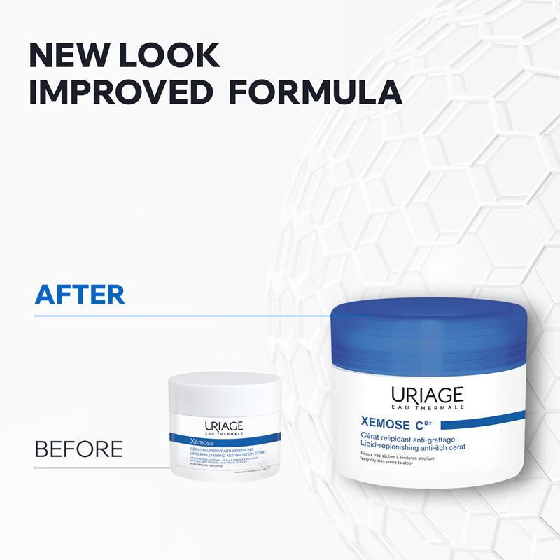 Uriage Xemose C8+ Lipid-Replenishing Anti-Itch Cerat upokojujúca masť dopĺňajúca lipidy pre suchú a atopickú pokožku