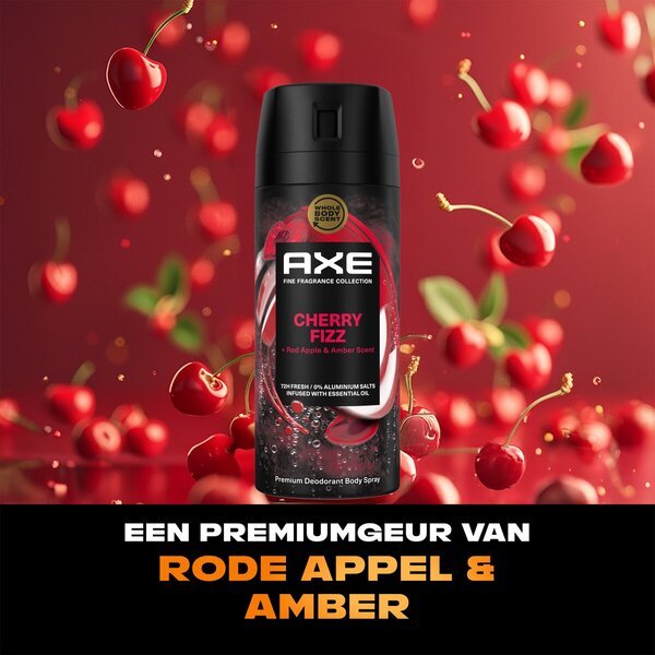 Axe Fine Fragrance dezodorant v spreju za telo z vonjem češnje, 150 ml